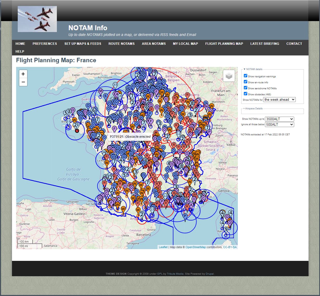 Site-Web-FlightPlanningMap