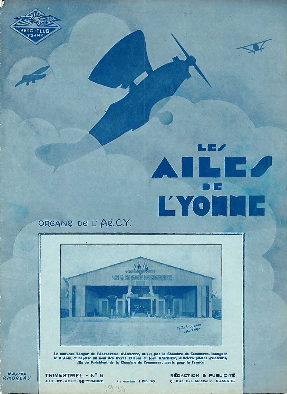 Auxerre 1933 nouveau hangar